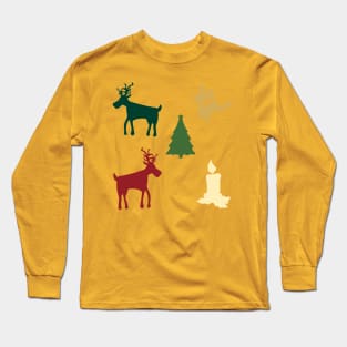 xmas pattern Long Sleeve T-Shirt